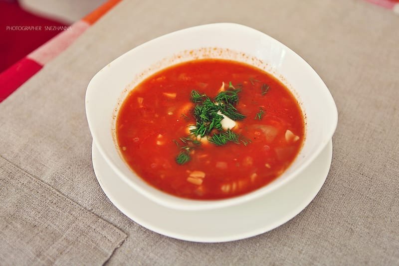 Pomidor şorbası * Томатный суп
