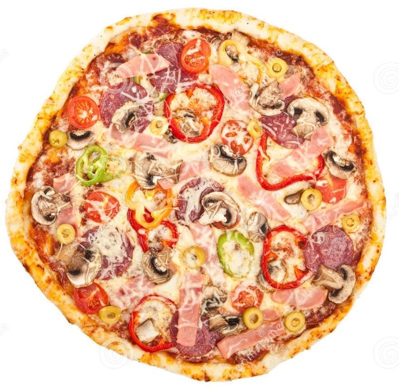 Qarışıq pizza * смешанная пицца