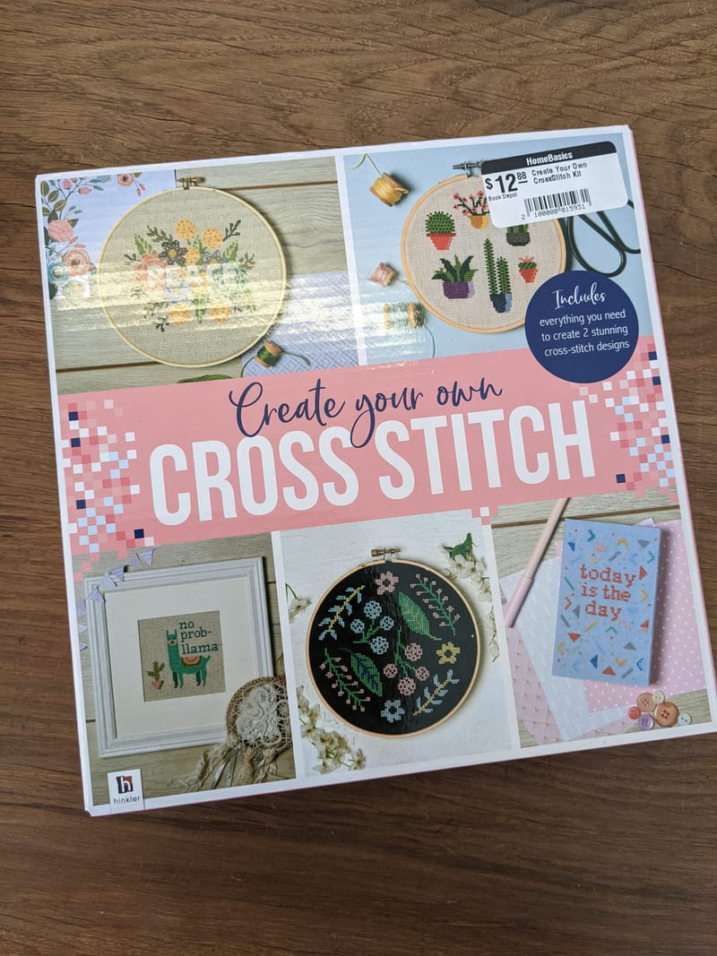 Create Your Own Cross Stitch Kit Homebasics