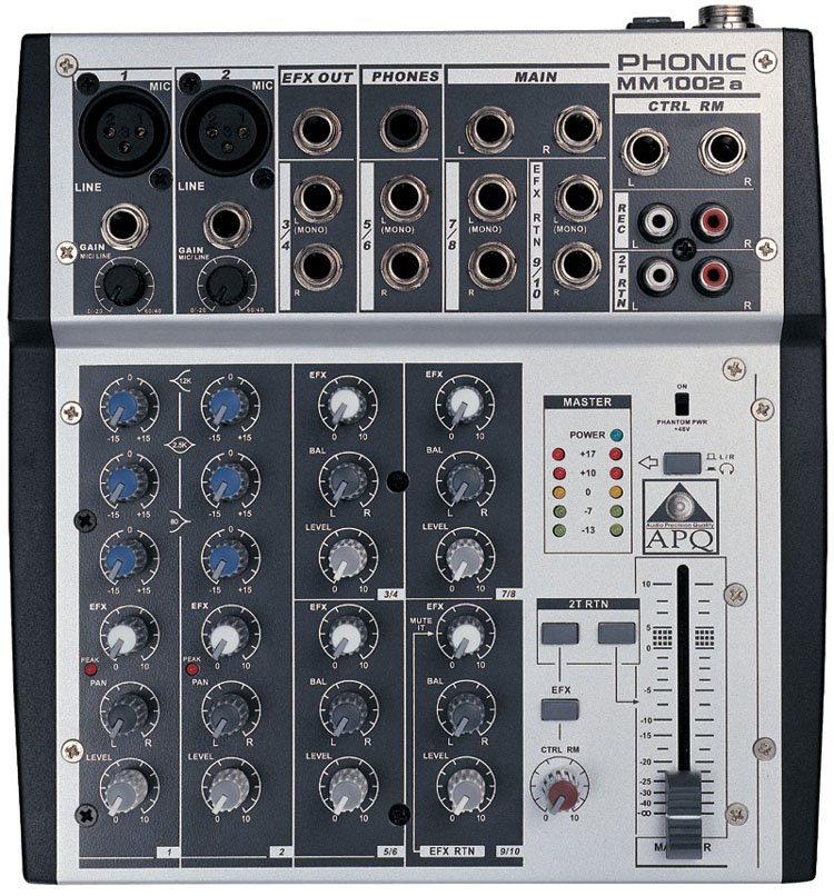 Phonic MM1002 Mixer
