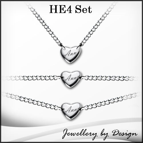 HE 4 SET JBD Stainless Steel Jewellery