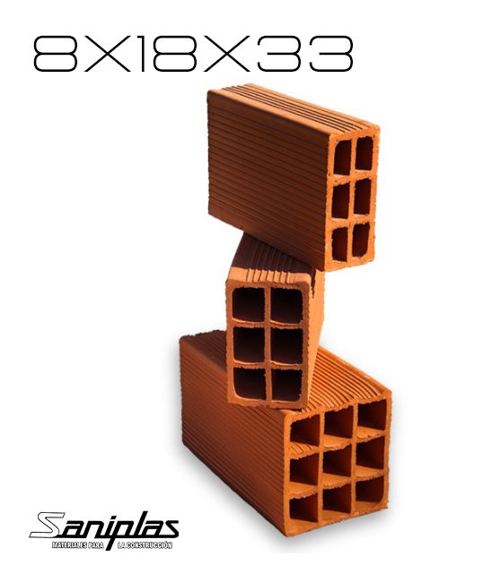 Ladrillo Hueco X X Saniplas Materiales Para La Construccion