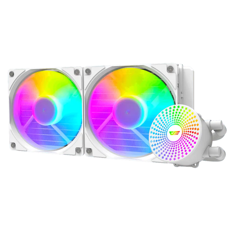 Darkflash Mm Liquid Cooler Dc White Games Store