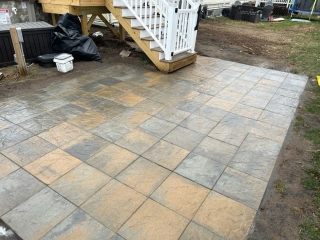 Concrete Paver Patio C Donaldson PM Excavation Concrete Kingston NY