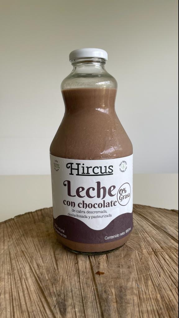 Leche De Cabra Con Chocolate Descremada Y Deslactosada Hircus