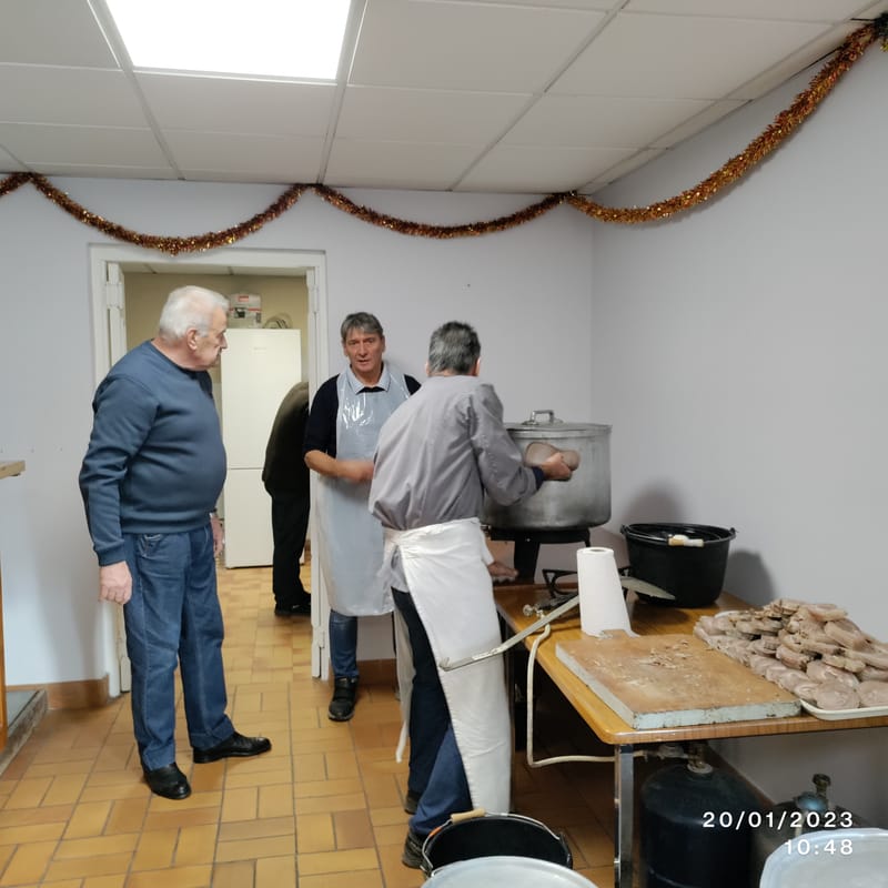 TETE DE VEAU ET LANGUE DE BOEUF 20 JANVIER 2023