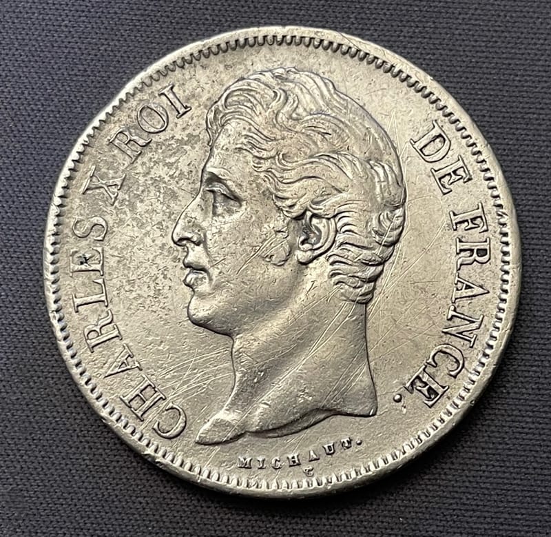 Francs Charles X Ma Marseille Numismar