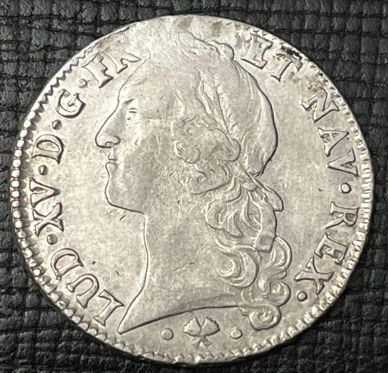 Ecu Argent Louis Xv L Bayonne Numismar