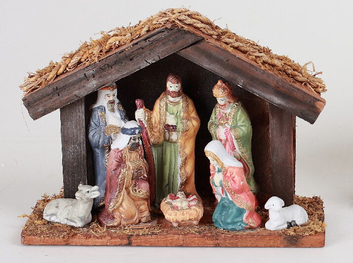 Nativity Set And Crib Bargainsxmasshopgozo