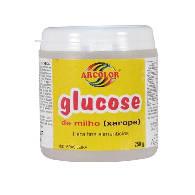 XAROPE GLUCOSE DE MILHO 250G ARCOLOR Ana Luiza Festas