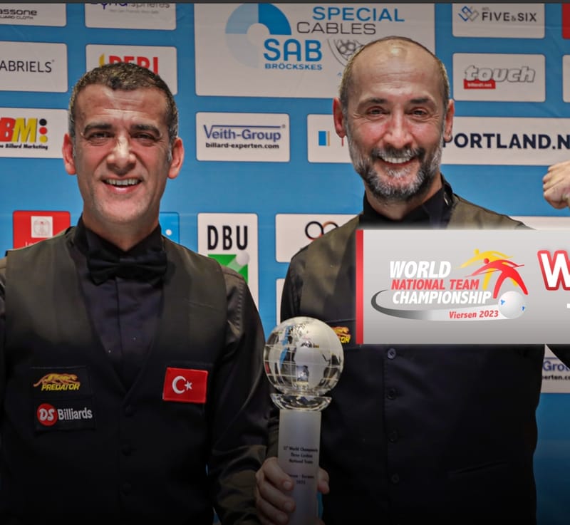 Türkiye wins Three Cushion World Cup 2023 VIERSEN