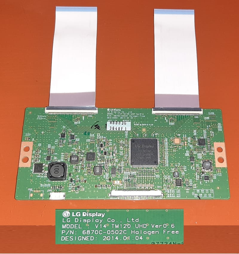 C C Placa T Con Board Scheda Platinee Para For Lg Ub V Zh