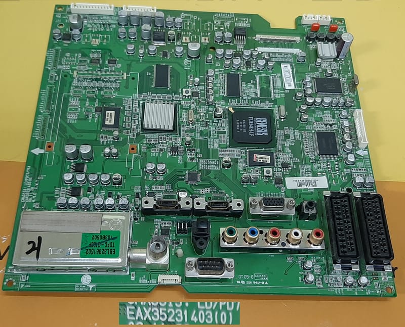 Eax Placa Main Board Scheda Platinee Para For Lg Lc Za