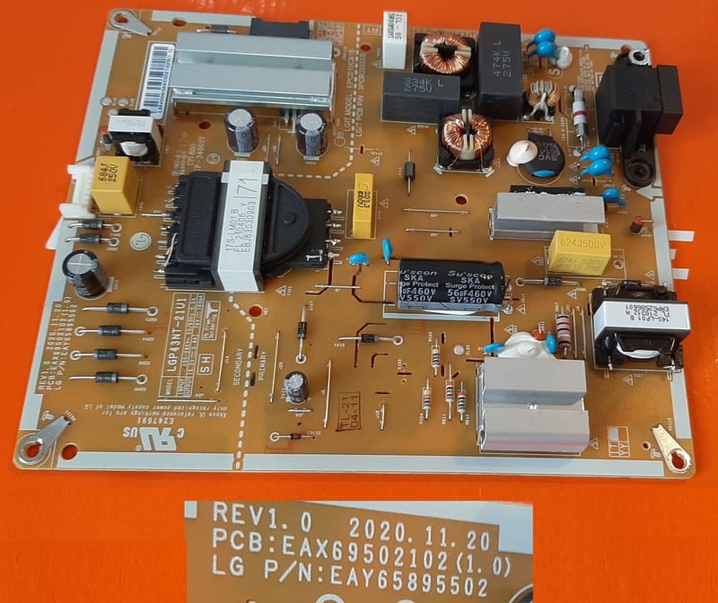 EBR31871 PLACA IR PCB BOARD SCHEDA PLATINEE PARA LG 43UP7706BL