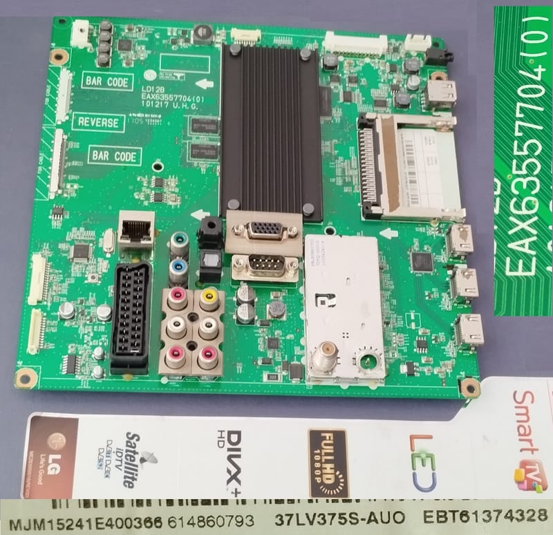 Eax Placa Main Board Scheda Platinee Para Lg Lv S Zc