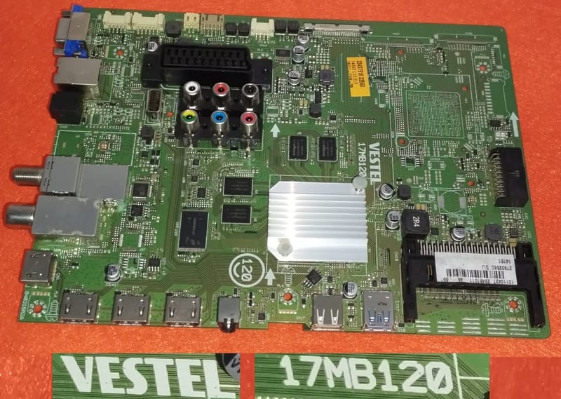 VESTEL 17MB120 PLACA MAIN BOARD CARTE MERE SCHEDA TOSHIBA 65U7663DG