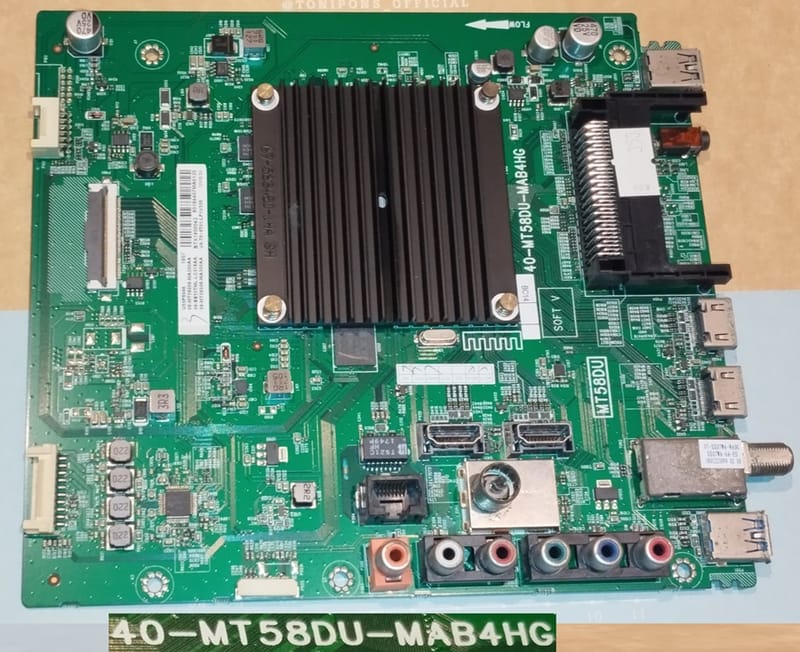 40 MT58DU MAB4HG PLACA MAIN BOARD SCHEDA PLATINEE PARA TCL 55P6046