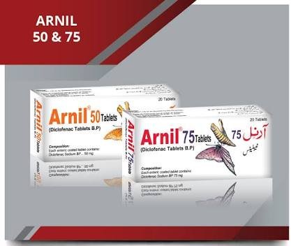 Arnil 50 and  75 mg