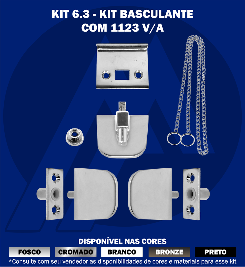 Kit Kit Basculante V A Metalum Ferragens