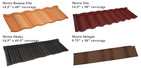 metro stone coated roofing
