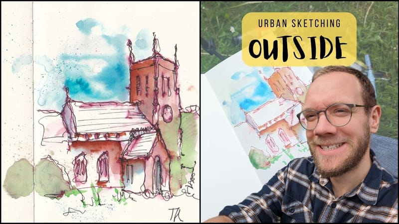 Urban Sketching Outside A Practical Guide For Absolute Beginners