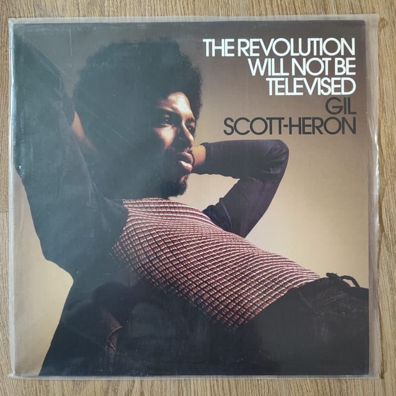 Gil Scott Heron The Revolution Will Not Be Televised תקליט