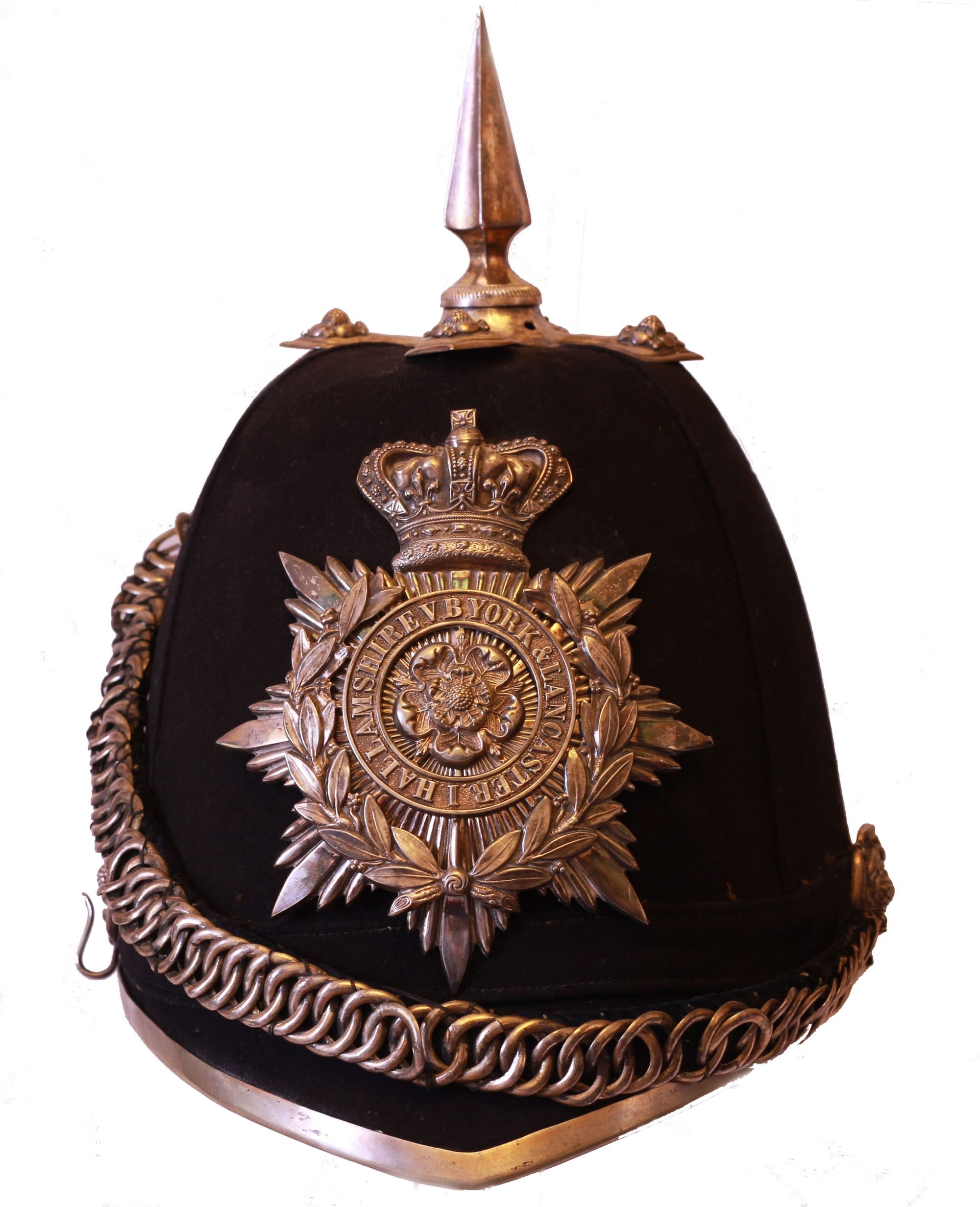 1st (Hallamshire) Volunteer Battalion NCO’s Helmet Plate 1883-1901