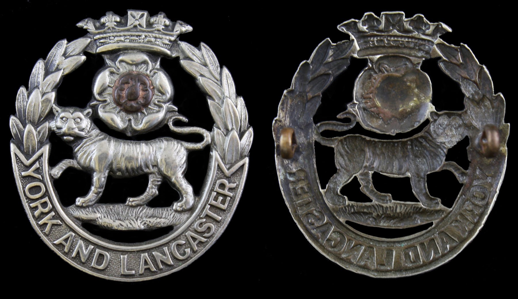 2nd Volunteer Battalion Badge 1897 to 1908-1st pattern