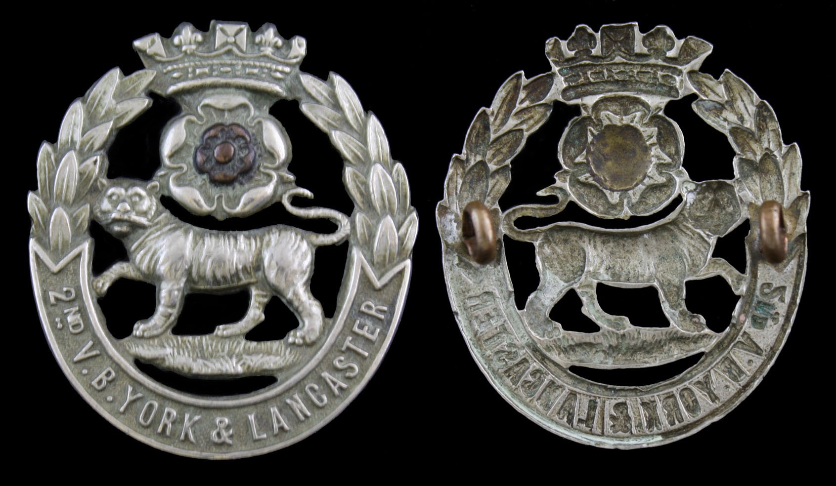 2nd Volunteer Battalion Badge 1897 to 1908-2nd pattern