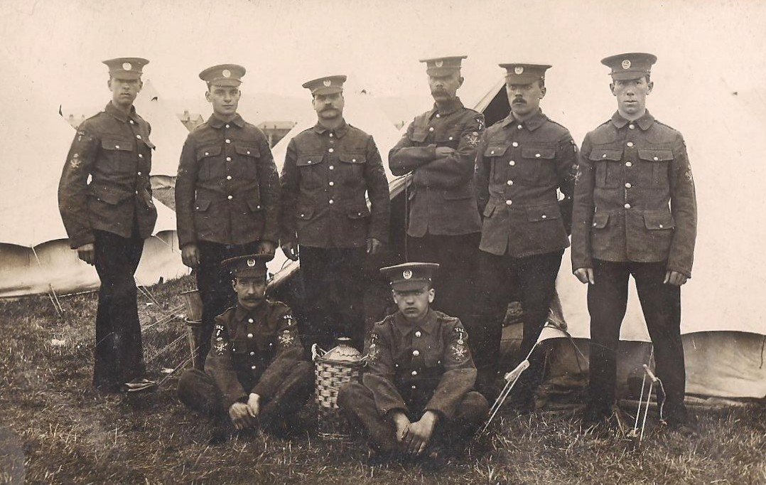 1st Volunteer Battalion Cloth Badge 1903 to 1908