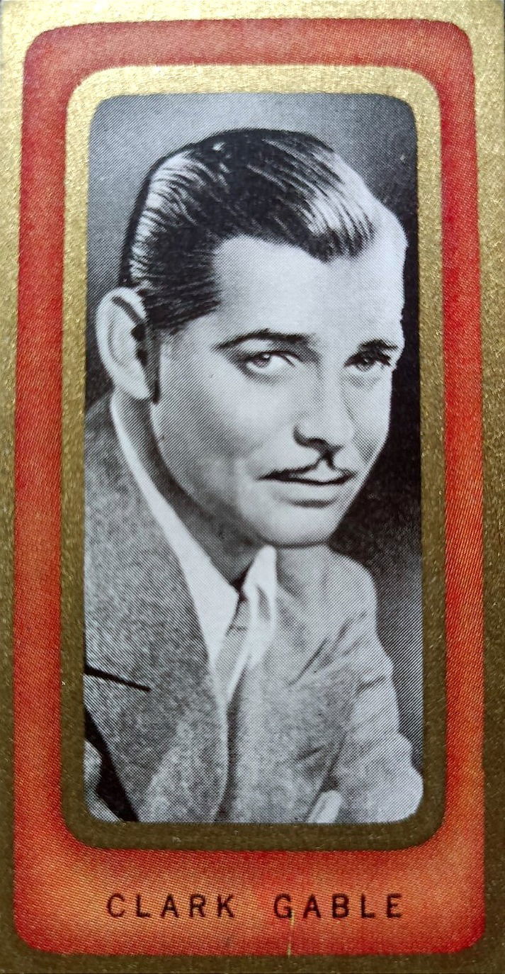 Clark Gable Cinema Cigarette Cards