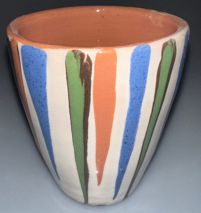 Horezu Pottery Mugs Handcrafted By Maria Stefanescu