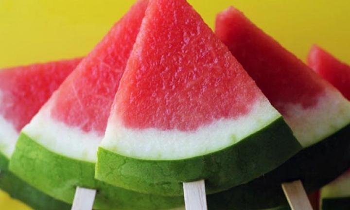 Watermelon pops ( in season )