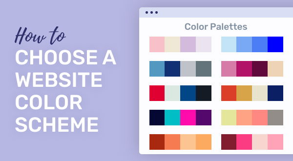 Website color outlet schemes