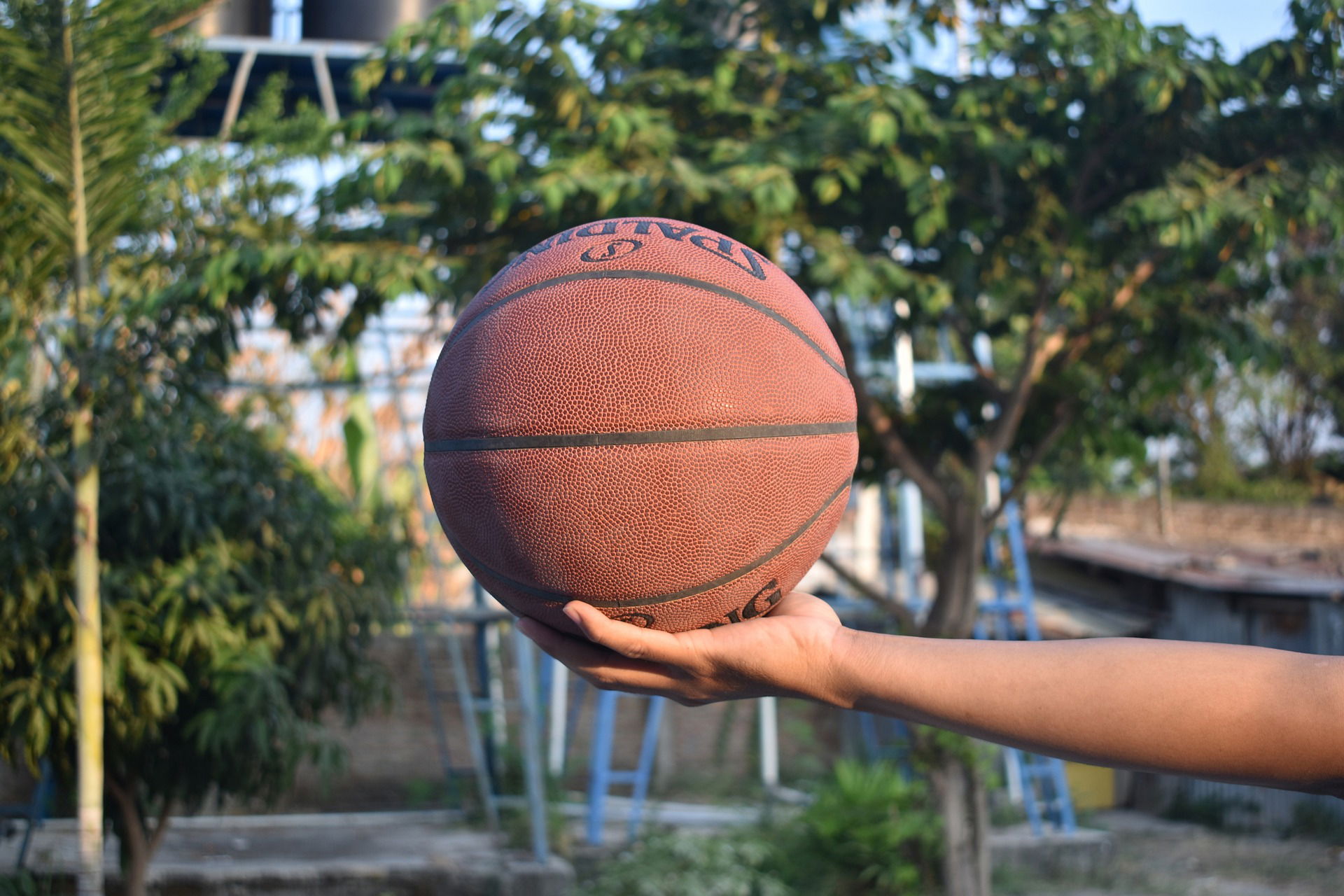 Gratis basketcamp  ute i sommer