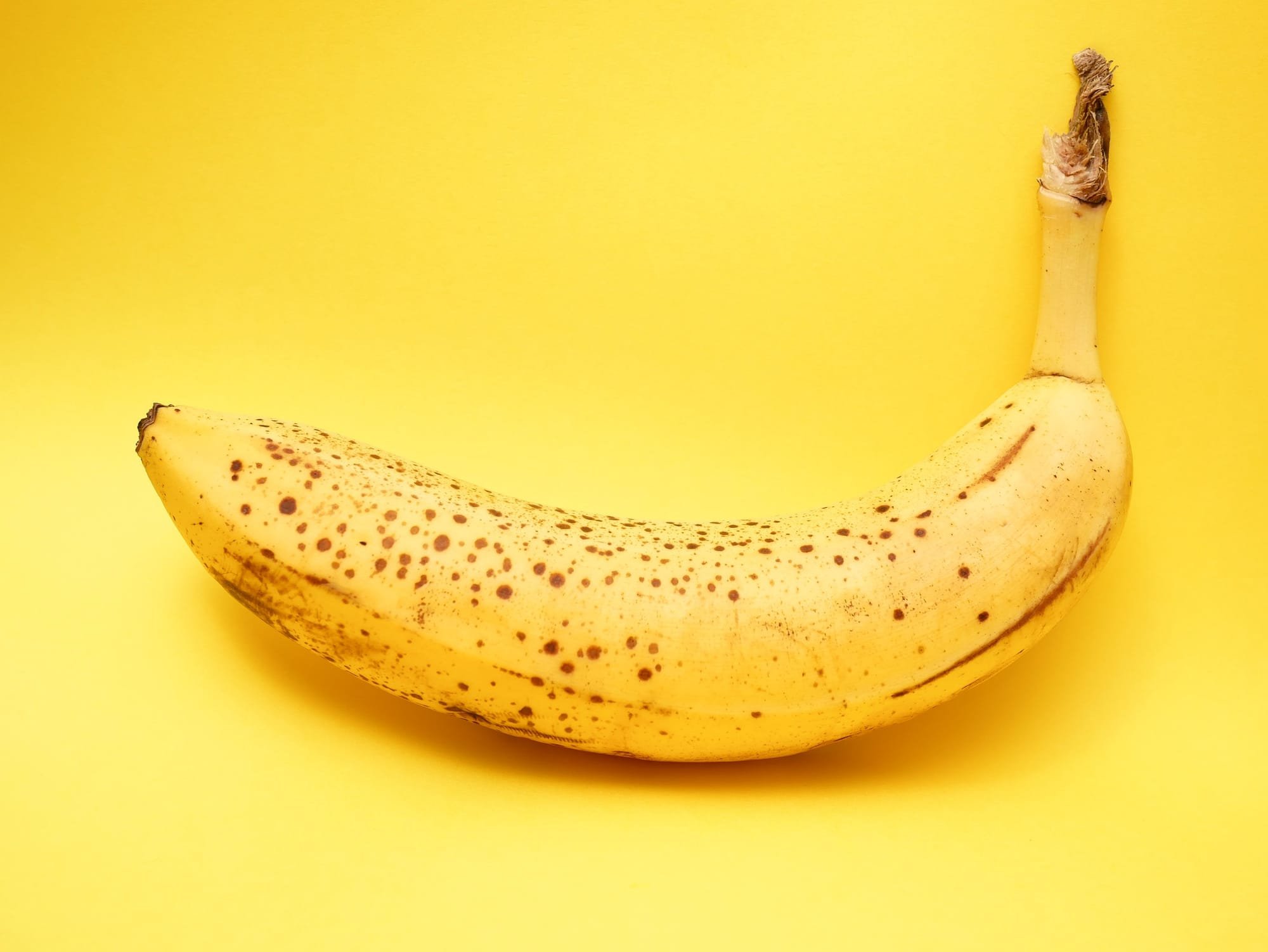 ماذا تعني النقاط السوداء في الموز؟