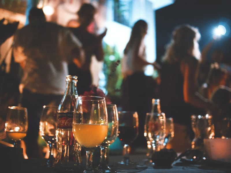 Live-Musik im Biergarten mit  Herz