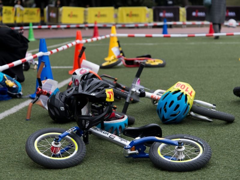 Zawody rowerowe dla dzieci