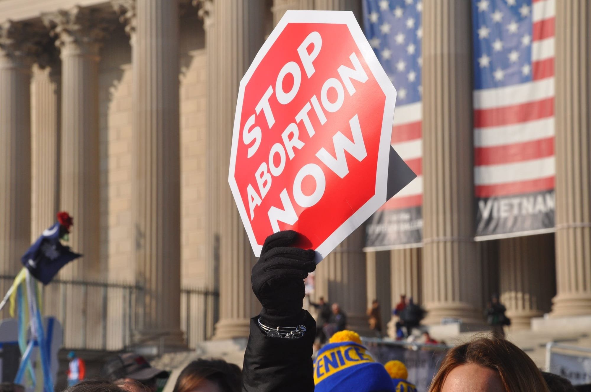 Winning. Kentucky let's abortion ban law remain in place.