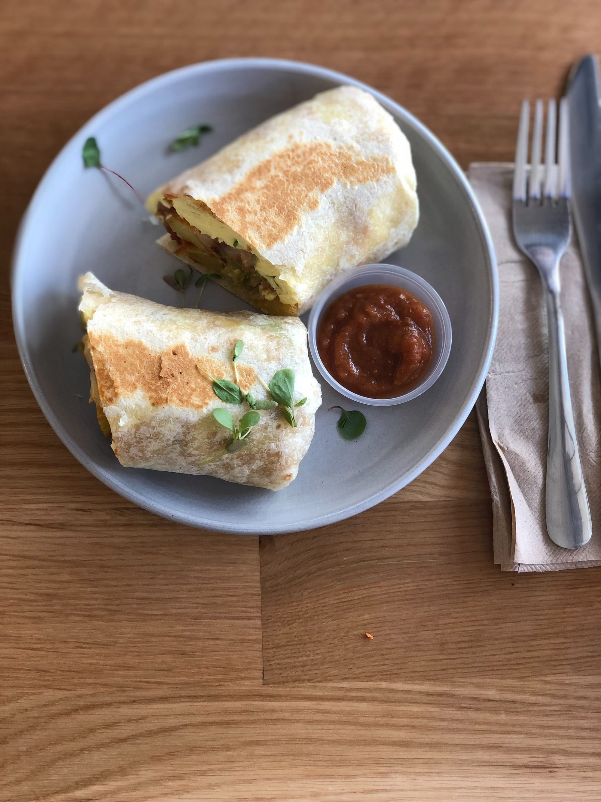 Breakfast burritos