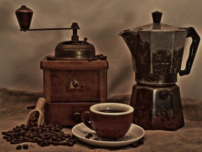 History of Coffee Grinder image