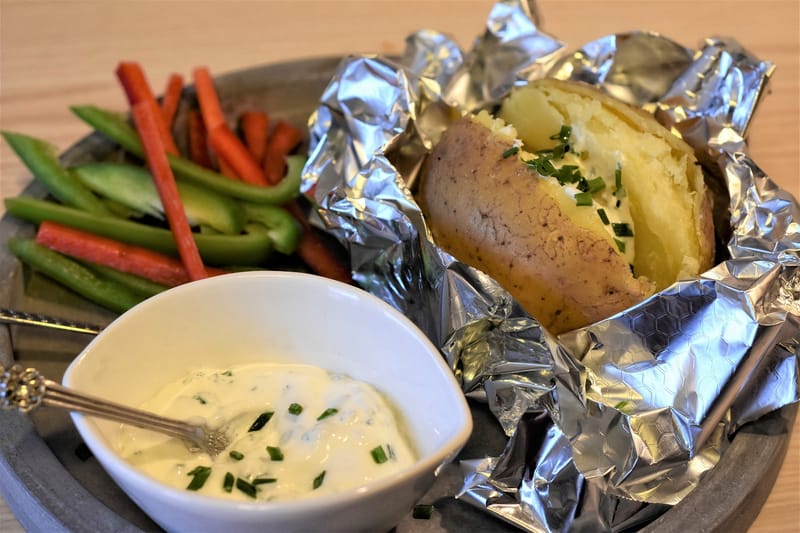 Baked Potato Food Station