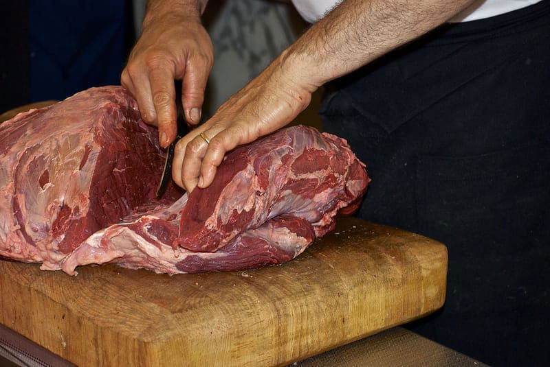 Découpe de la viande