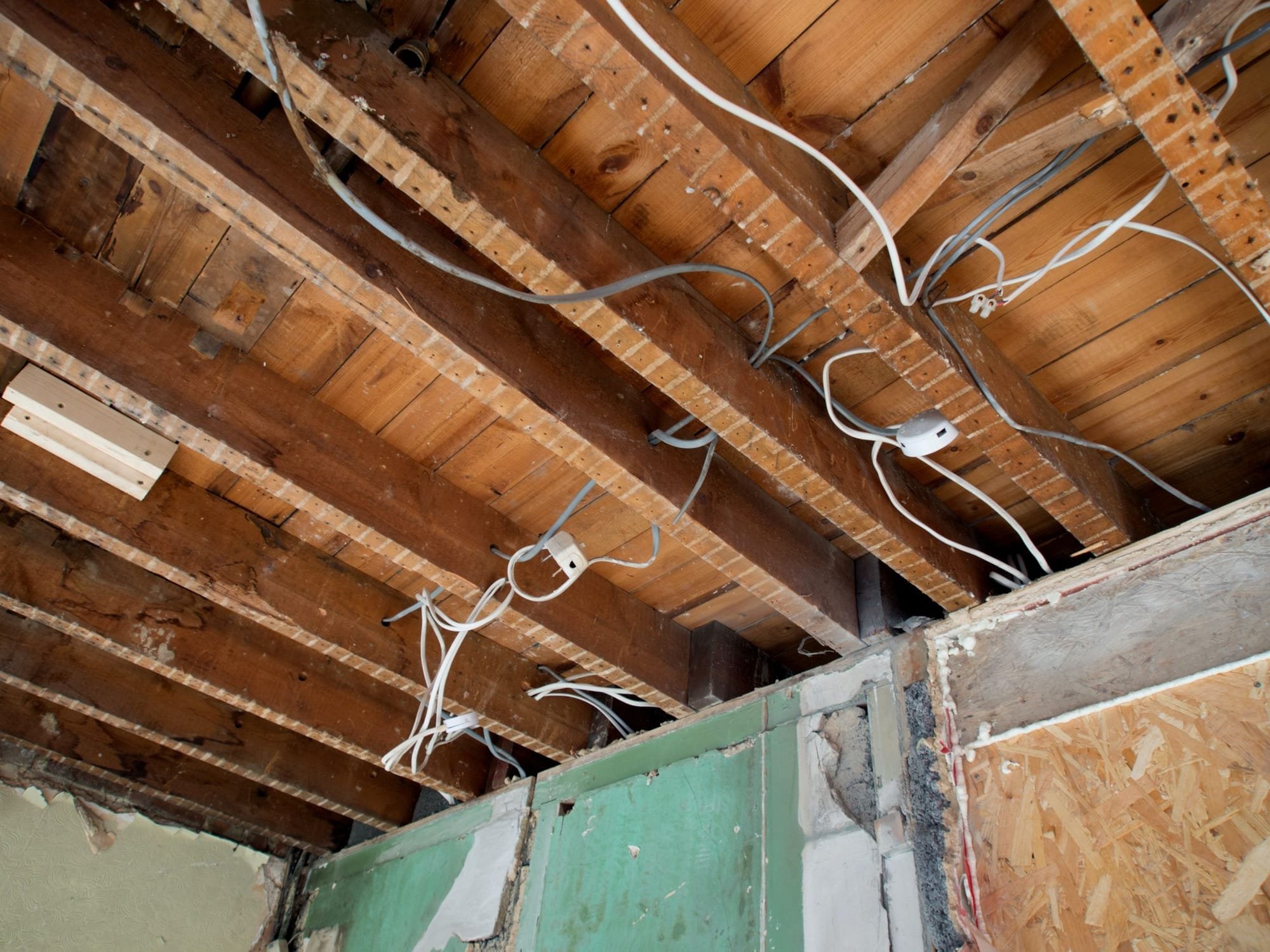 Electricity & Water damaged insulation in your home