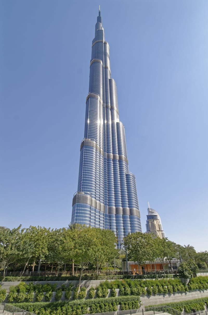 At the top of Burj Khalifa