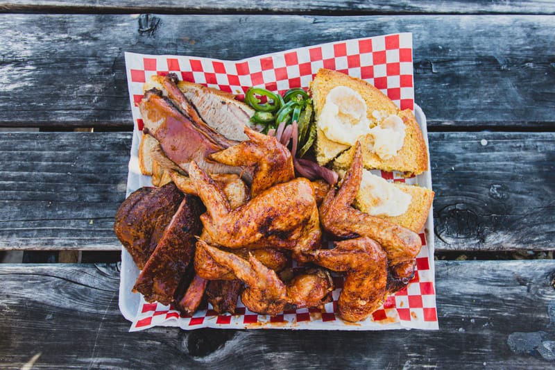 Chicken Wings & Ribs Dinner