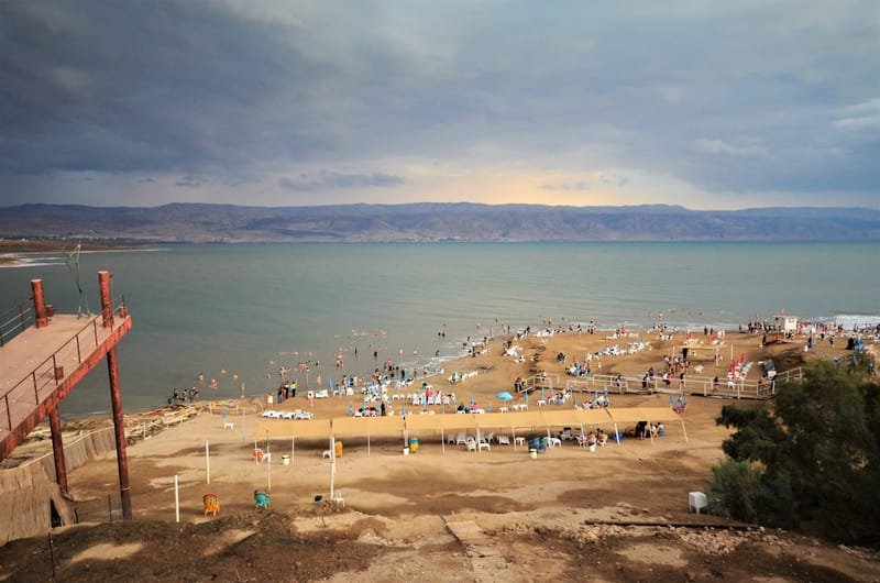 Мертвое море- день отдыха на пляже - среда
