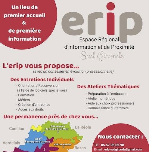 Les ERIP : le nouveau réseau d'espaces de proximité pour informer sur les métiers, la formation et l'emploi