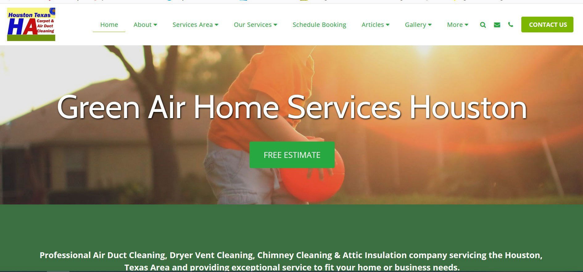 Air duct cleaning Houston