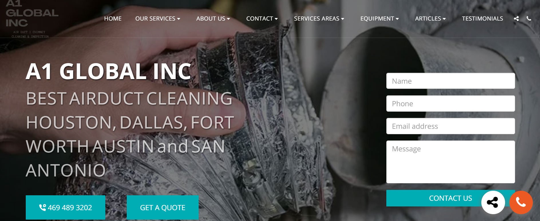 AIR DUCT CLEANING AT SAN ANTONIO